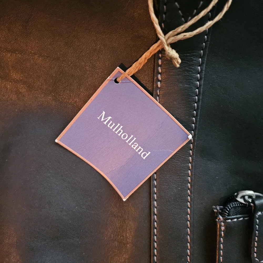 Mullholland Brother's Leather Garmeng Bag